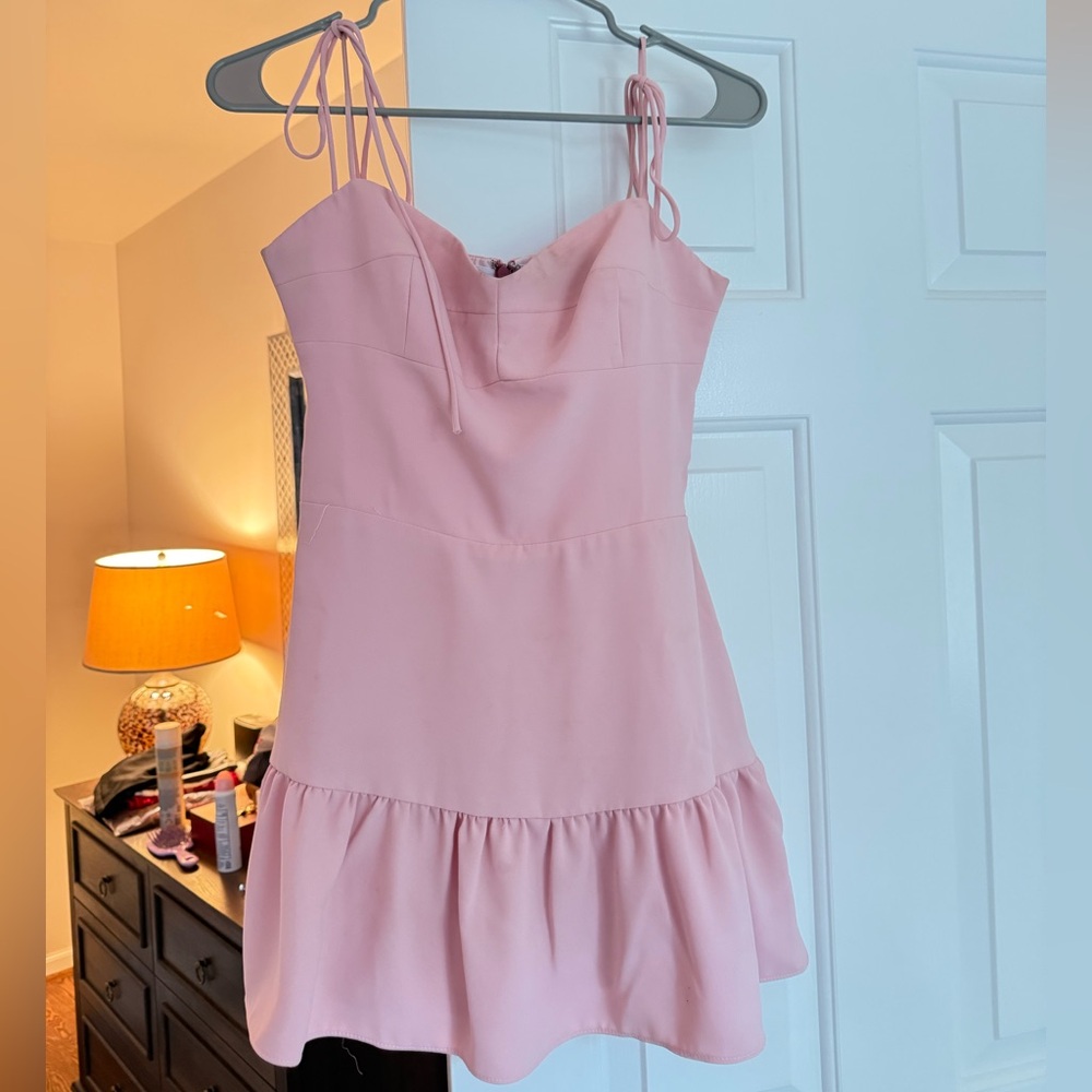 Amanda Uprichard Blush Pink Dress